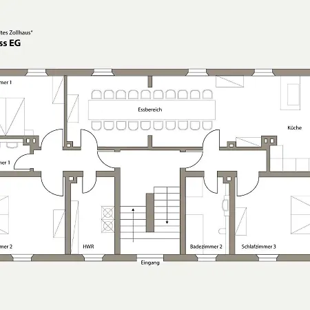 Altes Zollhaus Appartement Hallschlag Buitenkant foto